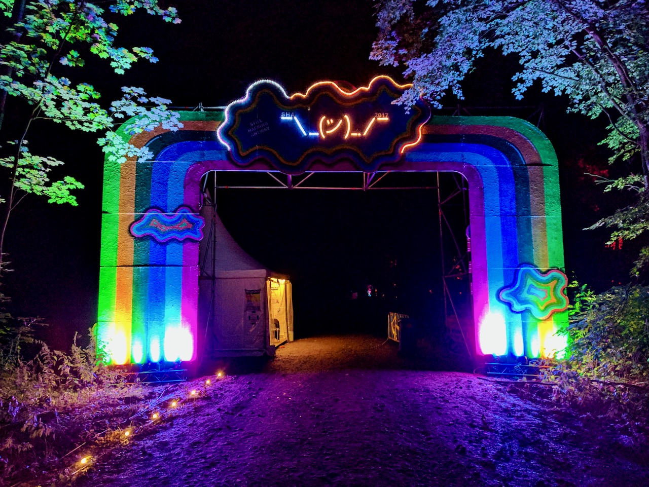 Entrance gate of SHA2017, the event preceding MCH2021. (Taken by Polyfloyd)